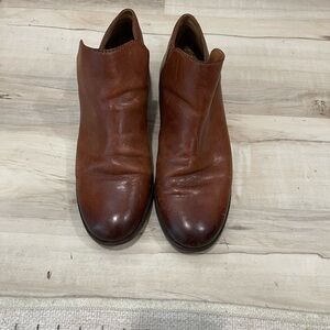 Frye Shootie Brown Leather